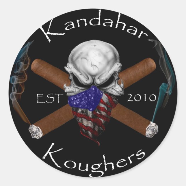 Kandahar Koughers Stickers (Vorderseite)