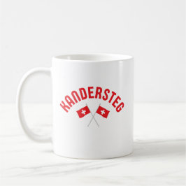 KANDERSTEG Schweiz Flaggen Kaffeetasse