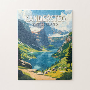 Kandersteg Schweiz Reise Kunst Vintage