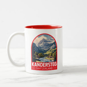 Kandersteg Schweiz Reisen Zweifarbige Tasse