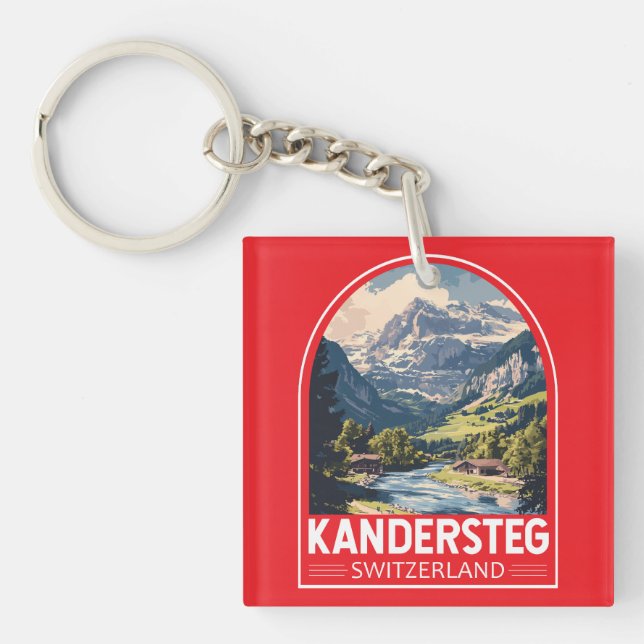 Kandersteg Switzerland Travel Art Emblem (Devant)
