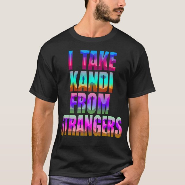 Kandi Kid Rave Shirt Plur Edm Techno Hardstyle Dub (Vorderseite)