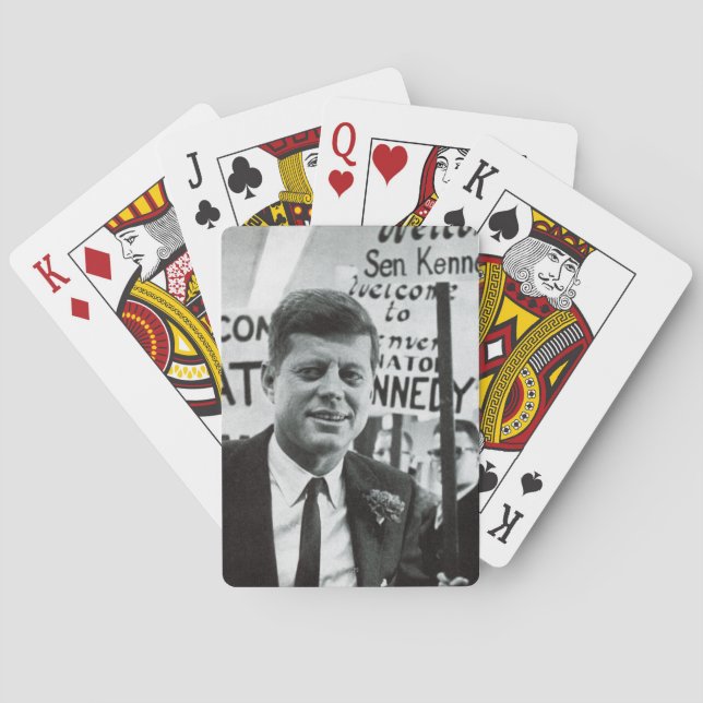 Kandidat Kennedy Spielkarten (Rückseite)