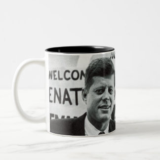 Kandidat Kennedy Zweifarbige Tasse