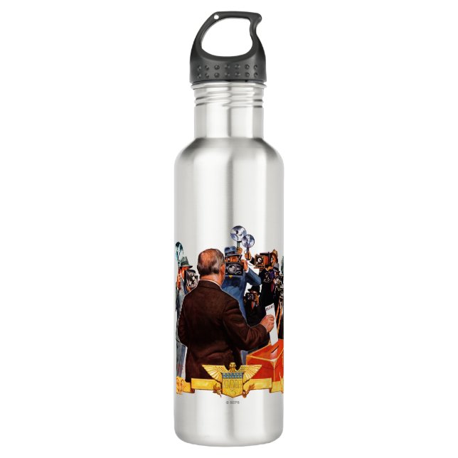 Kandidatenabstimmung Trinkflasche (Vorderseite)