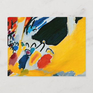 Kandinski Impression III Konzert Abstrakte Malerei Postkarte