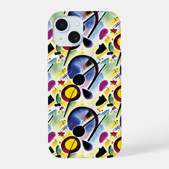 Kandinski inspiriert 17 iPhone 15 hülle (Rückseite)