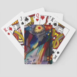 Kandinsky 1913 Abstrakte Malerei Spielkarten