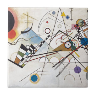 Kandinsky 1923/Komposition viii/pixdezines Fliese