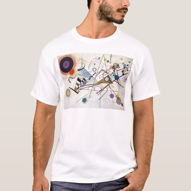 Kandinsky 1923/Komposition viii/pixdezines T-Shirt (Vorderseite)