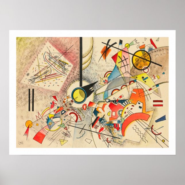 Kandinsky, 1923 - Ohne Titel Poster (Devant)