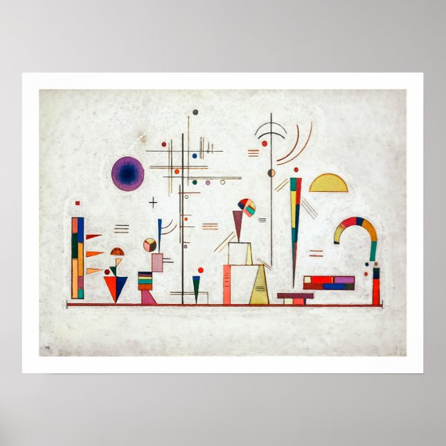 Kandinsky, 1930 - Grave affiche amusante (Devant)