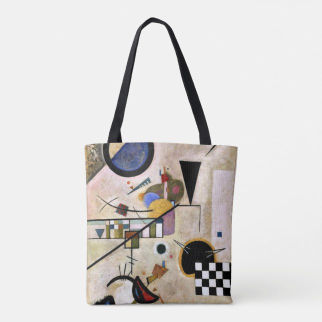 Kandinsky - Abkommen widersprechen Tasche (Rückseite)