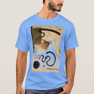 Kandinsky Abstrakt Artwork Carolina Blue T-Shirt