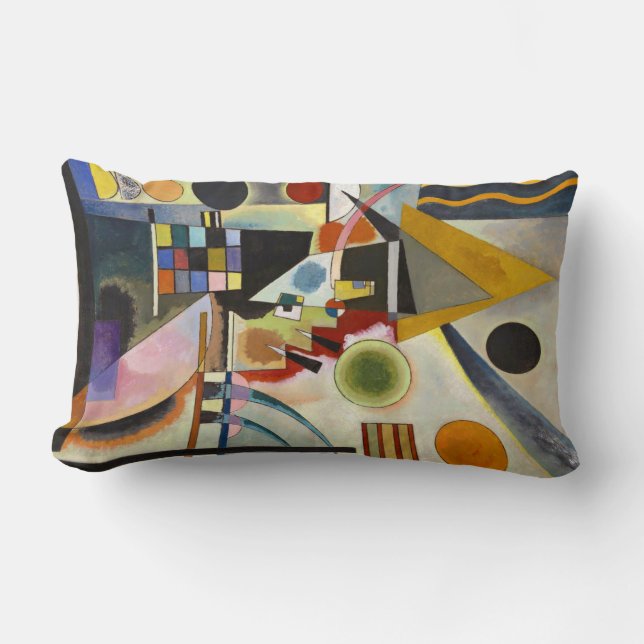 Kandinsky Abstrakt Artwork Lendenkissen (Vorderseite)
