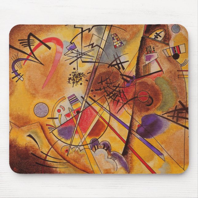 Kandinsky Abstrakt Artwork Mousepad (Vorne)