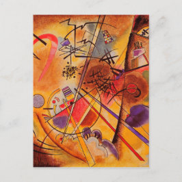 Kandinsky Abstrakt Artwork Postkarte