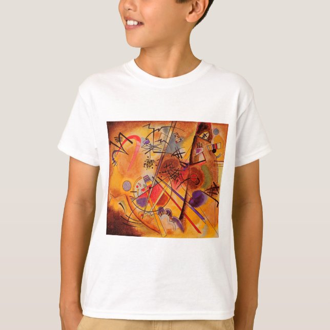 Kandinsky Abstrakt Artwork T-Shirt (Vorderseite)