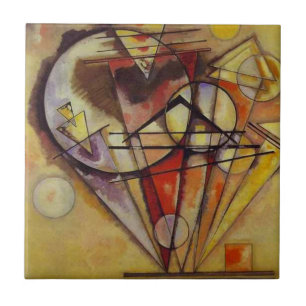 Kandinsky Abstrakt Circles Fliese