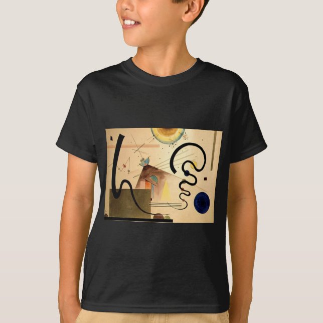Kandinsky Abstrakt T-Shirt (Vorderseite)