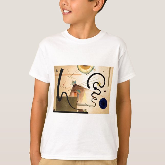 Kandinsky Abstrakt T-Shirt (Vorderseite)