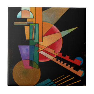 Kandinsky - Abstrakte Interpretation Fliese