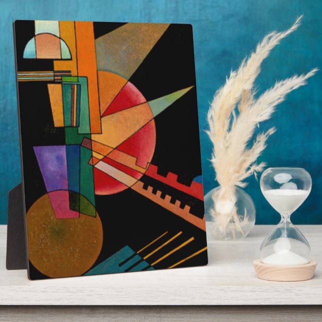 Kandinsky - Abstrakte Interpretation Fotoplatte (Seite)