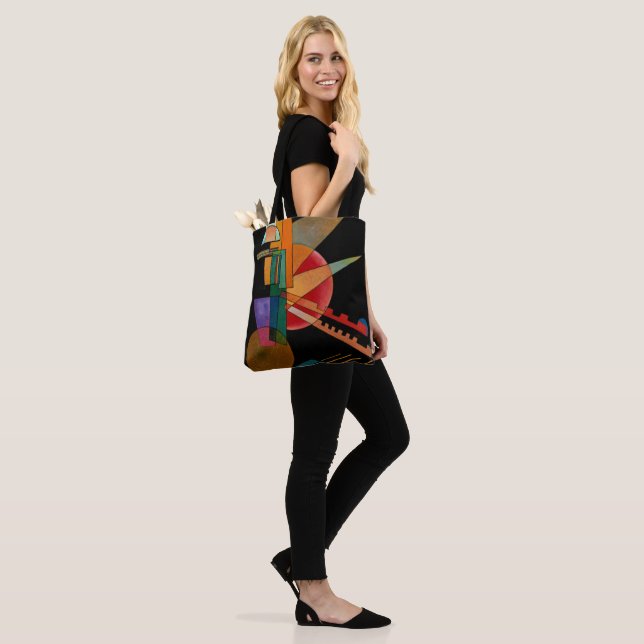 Kandinsky - Abstrakte Interpretation Tasche (Am Model)