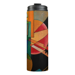 Kandinsky - Abstrakte Interpretation Thermosbecher