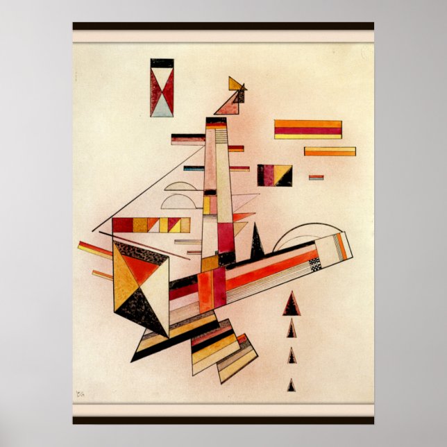 Kandinsky - abstrakte Kunst, Poster (Vorne)