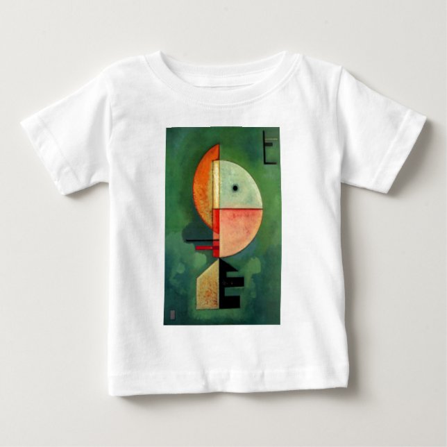 Kandinsky Abstraktes Aufzeichnen Baby T-shirt (Vorderseite)