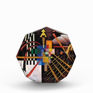 Kandinsky Abstraktes Gemälde Klassisches Kunstwerk Fotoblock