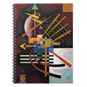Kandinsky Abstraktes Gemälde Klassisches Kunstwerk Notizblock