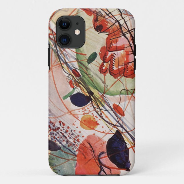 Kandinsky-Aquarell Case-Mate iPhone Hülle (Rückseite)