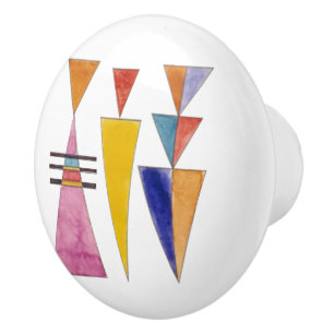 Kandinsky, Aquarell, Skizze Tor von Kiew Keramikknauf