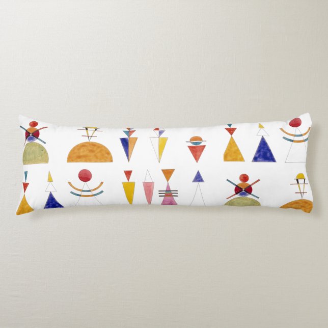 Kandinsky, Aquarellskizze für das Tor Kiews Seitenschläferkissen (Vorderseite)