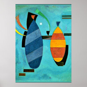Kandinsky - Beide Streifen Poster