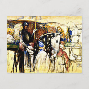 Kandinsky - Berittener Krieger Postkarte