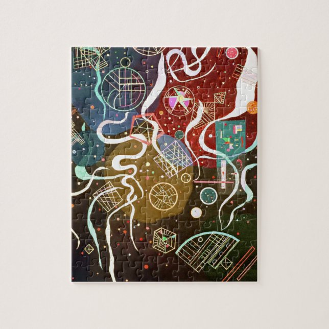 Kandinsky - Bewegung I - abstrakte russische Kunst (Vertikal)