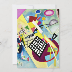 Kandinsky - Black Grid, beliebte abstrakte Kunst, Karte