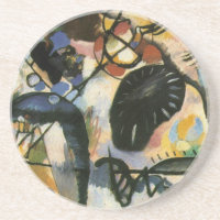 Kandinsky Black Spot Abstrakt Artwork