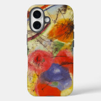 Kandinsky Black Strokes Abstrakte Malerei