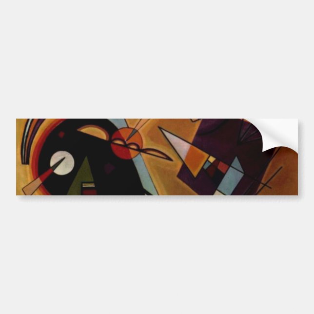 Kandinsky Black Violet Autoaufkleber (Vorne)