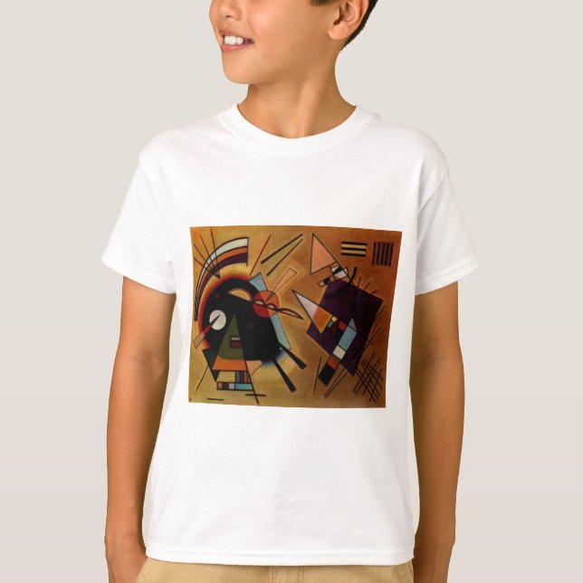 Kandinsky Black Violet T-Shirt (Vorderseite)