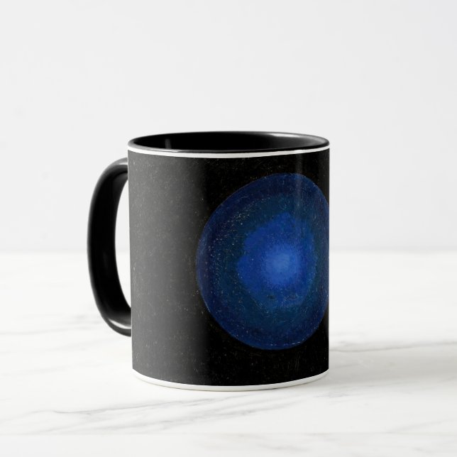 Kandinsky - Blau, berühmtes Bild, Tasse (Vorderseite Links)