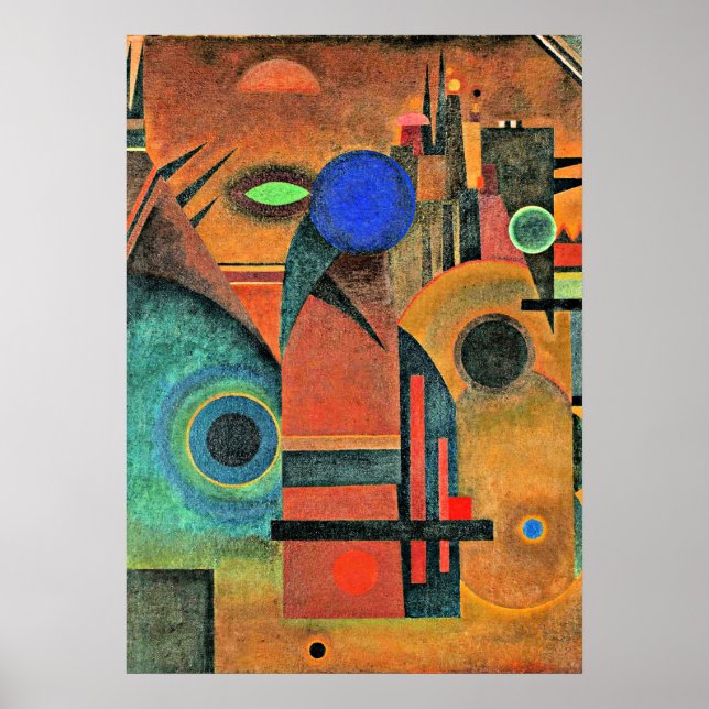 Kandinsky - Brawn Silence Poster (Vorne)