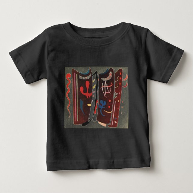 Kandinsky Brown with Baby T-shirt (Vorderseite)