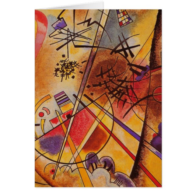 Kandinsky Brown Yellow Red Blue (Vorne)