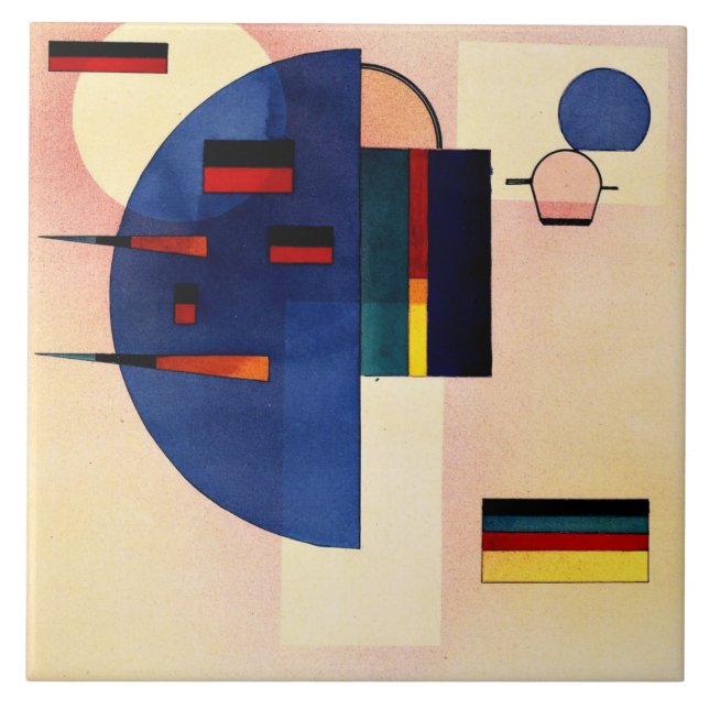 Kandinsky - Calmed, Fliese (Vorderseite)