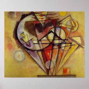 Kandinsky Circles Abstrakt Painting Artwork Poster